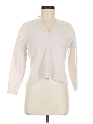 Madewell V-Neck Sweater in Cashmere (view 1)