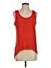 Lost April 100% Polyester Orange Sleeveless Top Size S - photo 1