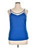 Unbranded 100% Polyester Blue Tank Top Size XL - photo 1