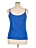 Unbranded 100% Polyester Blue Tank Top Size XL - photo 2