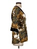 SEARLE Brown 3/4 Sleeve Top Size XS - photo 4