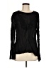 Zara 100% Viscose Black Long Sleeve Blouse Size M - photo 1
