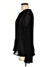 Zara 100% Viscose Black Long Sleeve Blouse Size M - photo 5