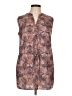 Mondetta Paisley Brown Casual Dress Size M - photo 1