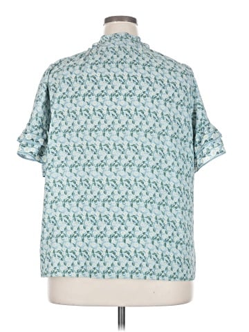 Max Studio Short Sleeve Blouse (view 2)
