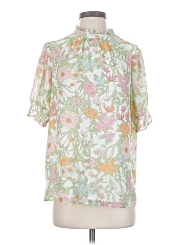 Vince Camuto Short Sleeve Blouse (view 1)