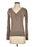 Zara Solid Tan Brown Long Sleeve Top Size S - photo 1