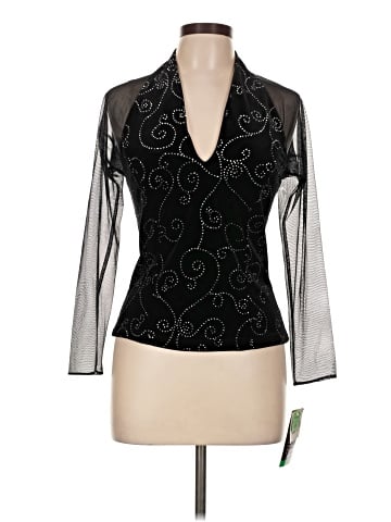 J.R. Nites by Caliendo Long Sleeve Blouse (view 1)
