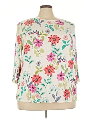 J.Jill 3/4 Sleeve T-Shirt (view 1)