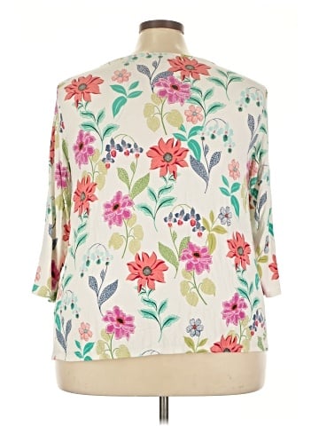 J.Jill 3/4 Sleeve T-Shirt (view 2)