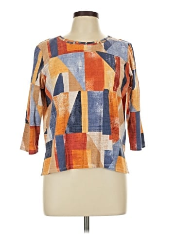 Alfred Dunner 3/4 Sleeve Blouse (view 1)