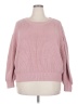 Gap Solid Pink Pullover Sweater Size XXL - photo 1