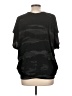 ENTI Black Short Sleeve Top Size L - photo 2