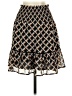 DR2 100% Polyester Argyle Brown Casual Skirt Size XS - photo 2