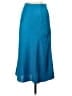 J.Crew 100% Polyester Solid Blue Formal Skirt Size XXS - photo 2