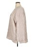Torrid Stripes Tan Long Sleeve Blouse Size 1X Plus (1) - photo 5