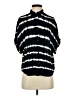 Splendid 100% Rayon Stripes Black 3/4 Sleeve Blouse Size XS - photo 1