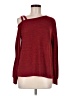 Emery Rose Red Long Sleeve Top Size M - photo 1