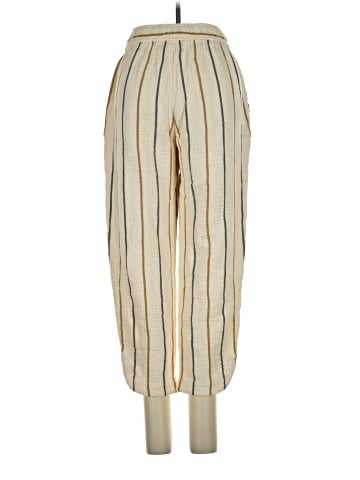 Madewell Lightspun Pull-On High-Rise Tapered Pants in Stripe (view 2)