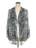 Assorted Brands 100% Polyester Animal Print Silver 3/4 Sleeve Blouse Size 2XL/XXL - photo 1