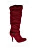 Assorted Brands Burgundy Boots Size 7 1/2 - photo 1