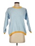 Unbranded 100% Acrylic Stripes Blue Pullover Sweater Size S - photo 1