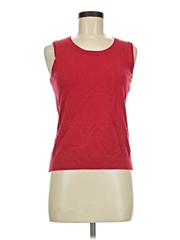 August Silk Sleeveless T-Shirt (view 1)