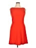 Rihoas Solid Orange Cocktail Dress Size XL - photo 1