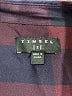 Tinsel 100% Rayon Plaid Burgundy Long Sleeve Button-Down Shirt Size S - photo 7