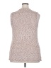 Ella Moss Tweed Silver Sweater Vest Size XXL - photo 2