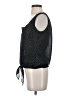 Sisley 100% Polyester Black Sleeveless Blouse Size S (estimated) - photo 5