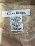 Susan Bristol 100% Polyester Paisley Tan Coat Size M - photo 6