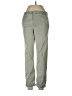 Ecru Solid Green Casual Pants Size 12 - photo 1