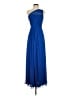 David's Bridal 100% Polyester Blue Cocktail Dress Size 0 - photo 1