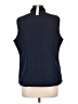 Chico's 100% Polyester Blue Vest Size L - photo 2