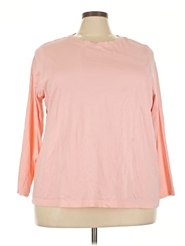 Lands' End 3/4 Sleeve T-Shirt (view 1)