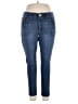 Democracy Solid Blue Jeans Size 16 - photo 1