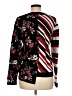 Milly Floral Black Pullover Sweater Size M - photo 2