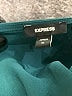 Express 100% Recycled Polyester Teal Long Sleeve Blouse Size XL - photo 4