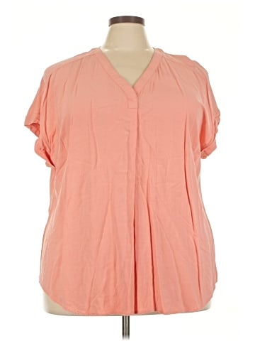 Liz Claiborne Short Sleeve Blouse (view 1)