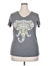 District. Paisley Gray Short Sleeve T-Shirt Size XXL - photo 1