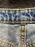 Carmar 100% Cotton Hearts Blue Jeans Size 29 waist - photo 7