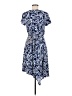 BCBGMAXAZRIA Paisley Blue Casual Dress Size M - photo 2