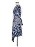 BCBGMAXAZRIA Paisley Blue Casual Dress Size M - photo 5