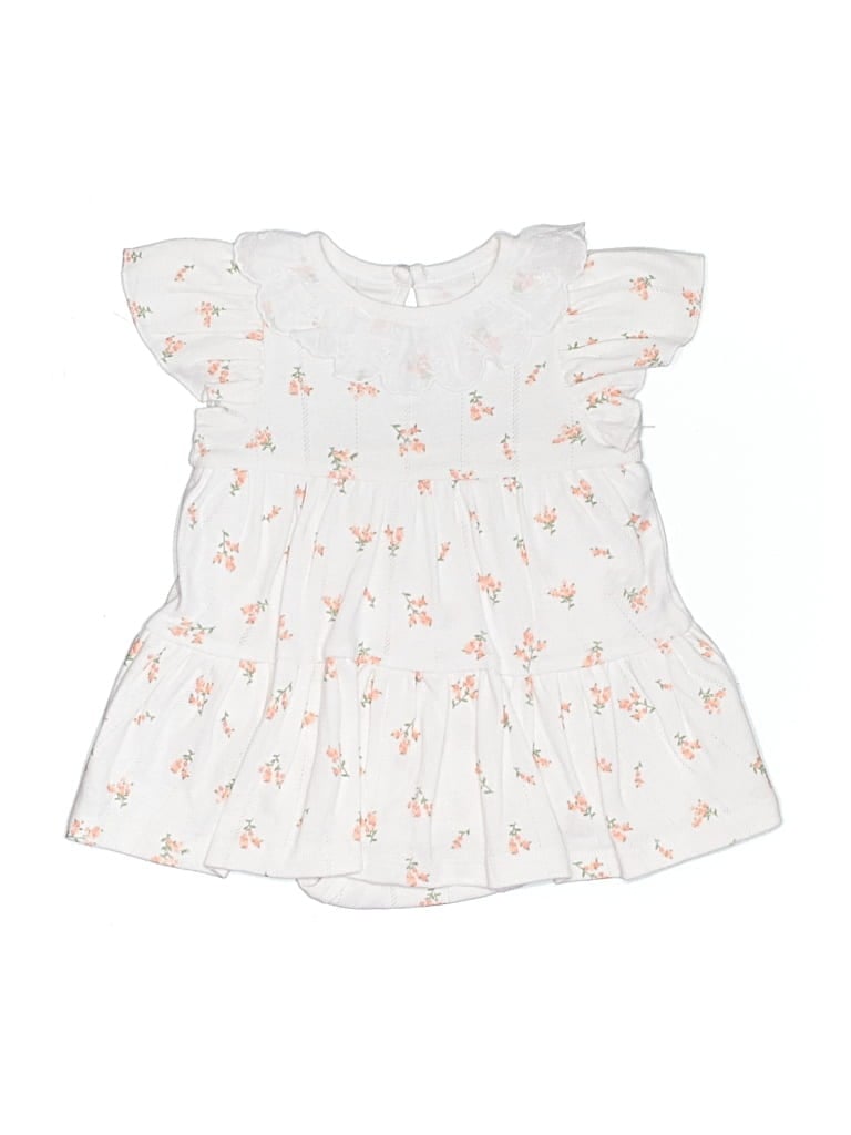 Little Me Babies' Dress In White