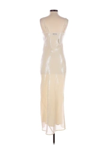 Madewell Madewell x Aimee Song Sequin Slip Maxi Dress (view 2)
