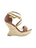 Mossimo Brown Wedges Size 7 1/2 - photo 1