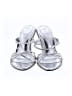 Zara Metallic Silver Sandals Size EU 36 - photo 2