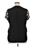 Old Navy Black Short Sleeve Top Size XL - photo 2