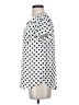 41Hawthorn Polka Dots White Short Sleeve Blouse Size S - photo 5